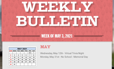 Parker Middle School-Weekly Bulletin 5-3
