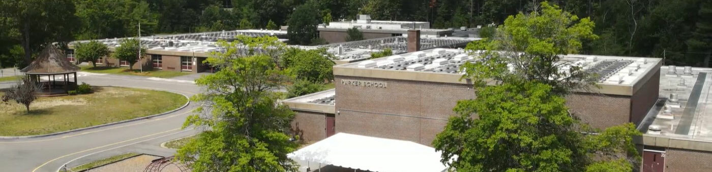 Parker Middle School aerial view