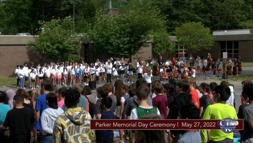 Parker Middle School 2022 Memorial Day Observance