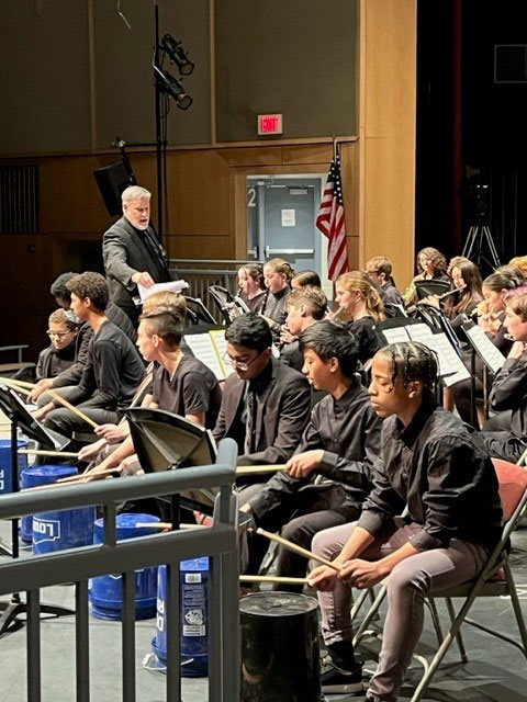 Parker Middle School Band Concert December 12 2022