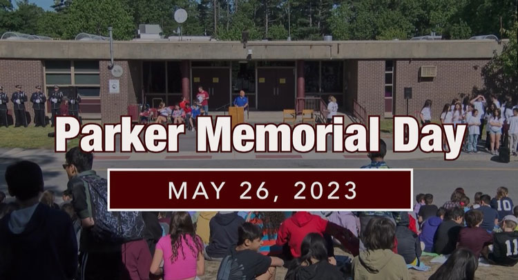 Parker Middle School Memorial Day Ceremony 2023