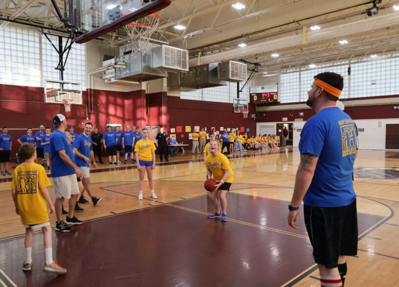 PHOTOS: Parker Best Buddies vs. Badges Basketball Game Parker Middle School's inaugural Buddies vs. Badges charity basketball game was held in the McCarthy Middle School Gym on Tuesday, April 15.