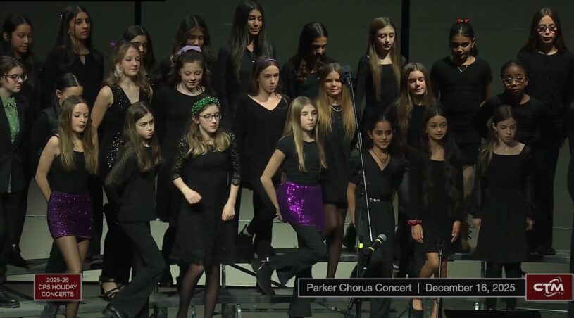 Parker Middle School Winter Chorus Concert - Tuesday, December 16, 2025