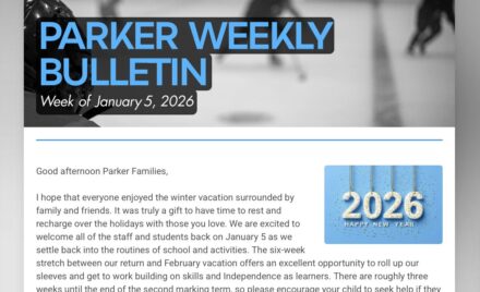 Parker Weekly Newsletter - January 5, 2026