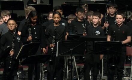 Parker Middle School’s 5th Grade Band winter concert - January 14, 2026
