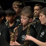 The Parker and McCarthy Middle School Band (grades 6-8) performed its winter concert on Tuesday, January 13.