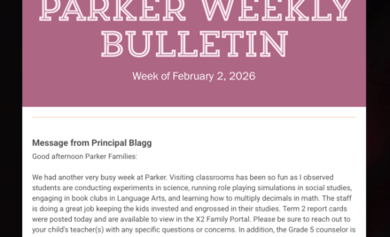 Parker Weekly Bulletin - February 2, 2026