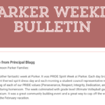 Parker Weekly Bulletin - February 16, 2026