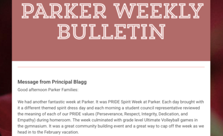 Parker Weekly Bulletin - February 16, 2026
