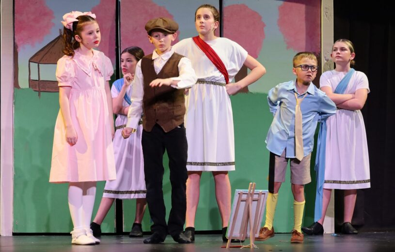 The Parker Middle School Drama Club held a dress rehearsal for "Mary Poppins, Jr." on Wednesday, March 11, 2026.