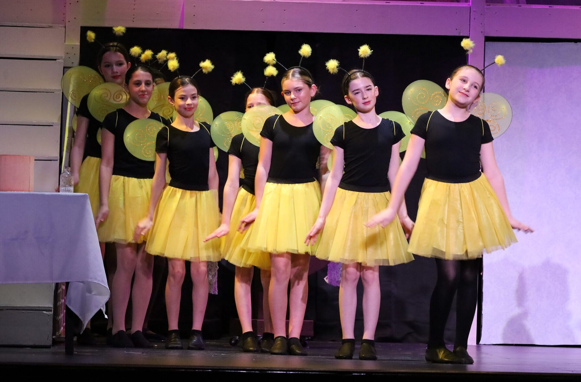 The Parker Middle School Drama Club held a dress rehearsal for "Mary Poppins, Jr." on Wednesday, March 11, 2026.