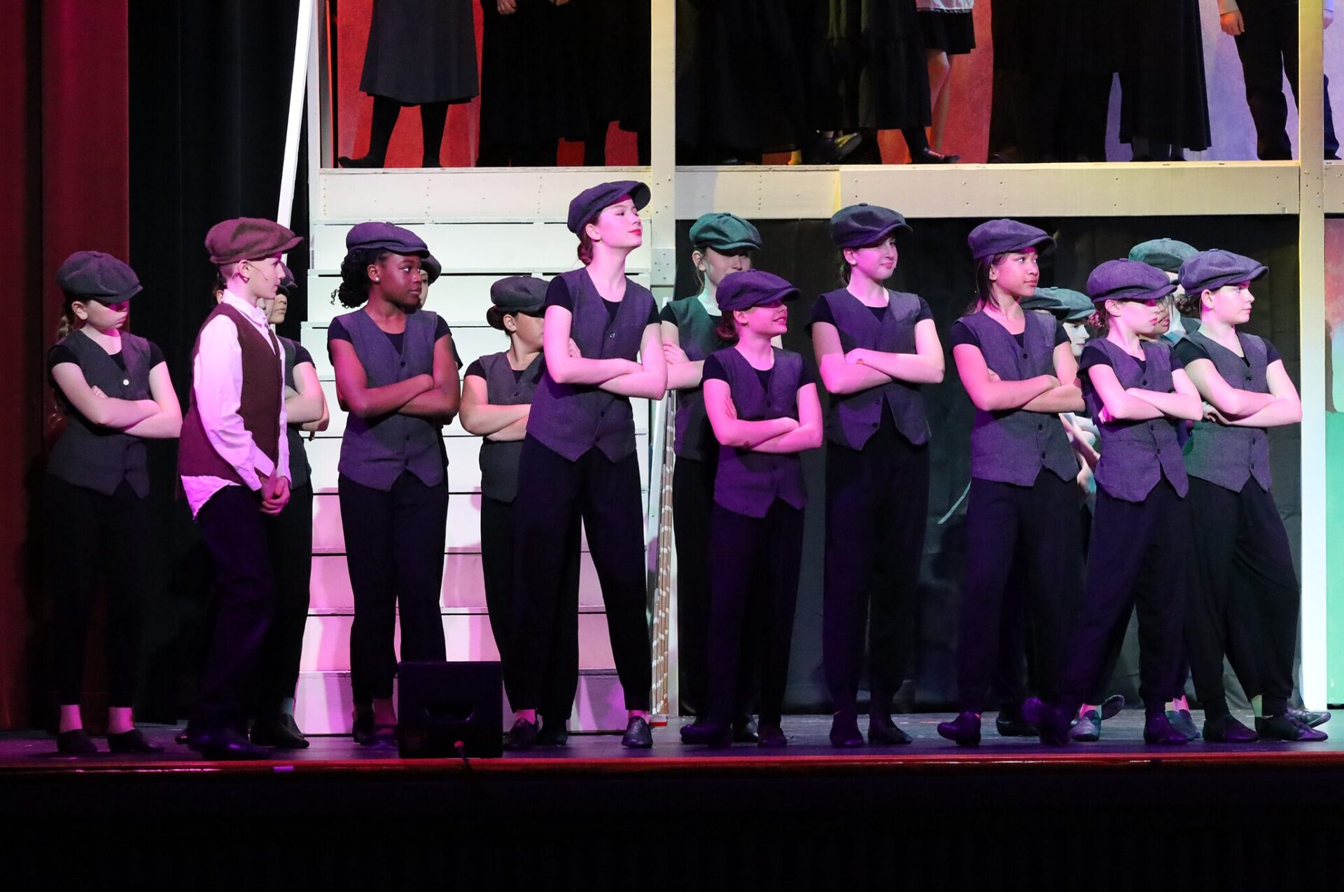 The Parker Middle School Drama Club held a dress rehearsal for "Mary Poppins, Jr." on Wednesday, March 11, 2026.