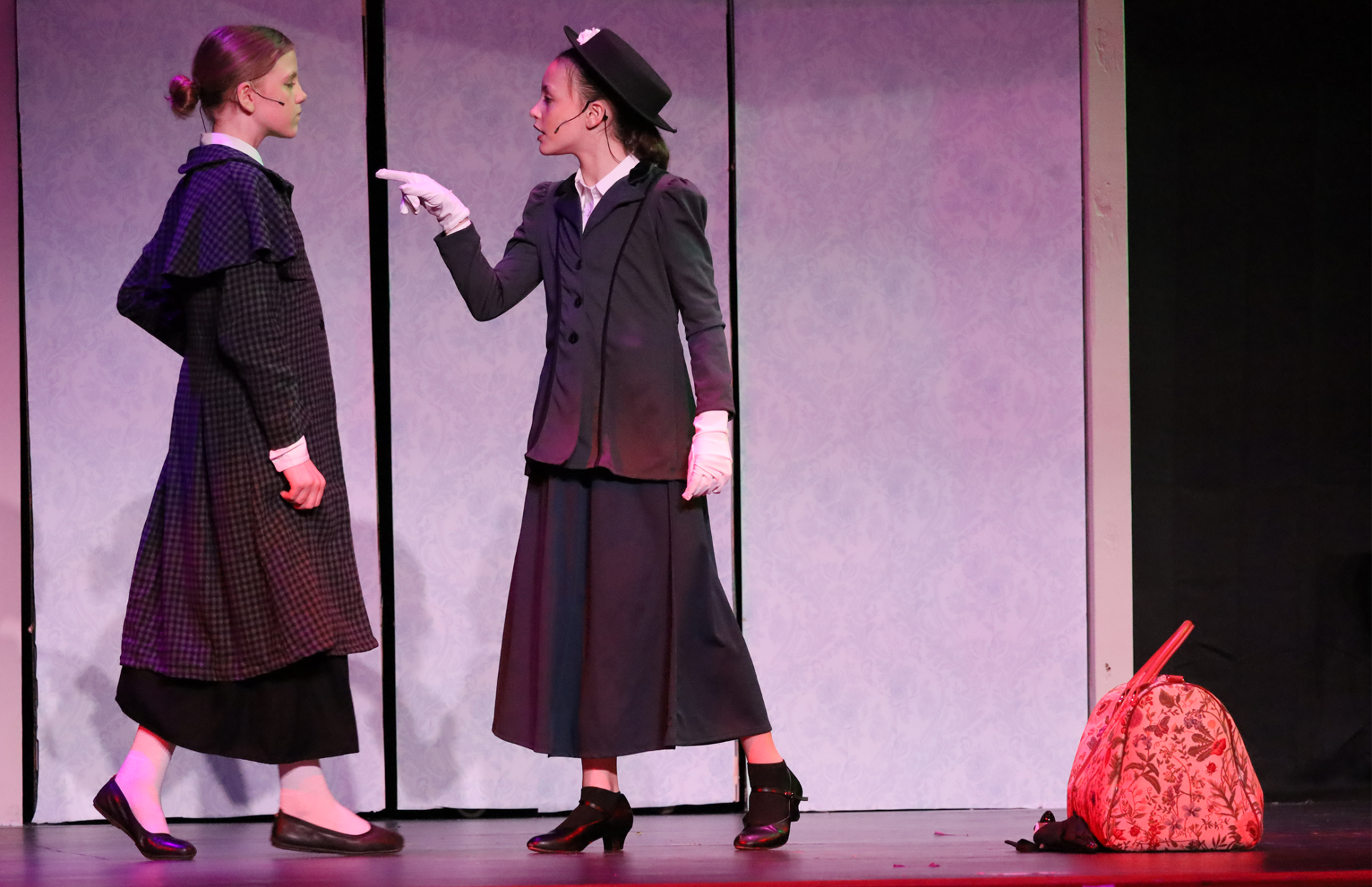 The Parker Middle School Drama Club held a dress rehearsal for "Mary Poppins, Jr." on Wednesday, March 11, 2026.