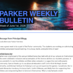 Parker Weekly Bulletin - June 1, 2026