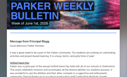 Parker Weekly Bulletin - June 1, 2026