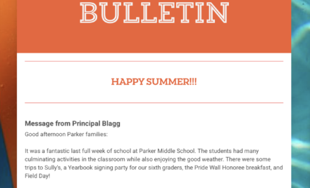 Parker Weekly Bulletin - June 15, 2026