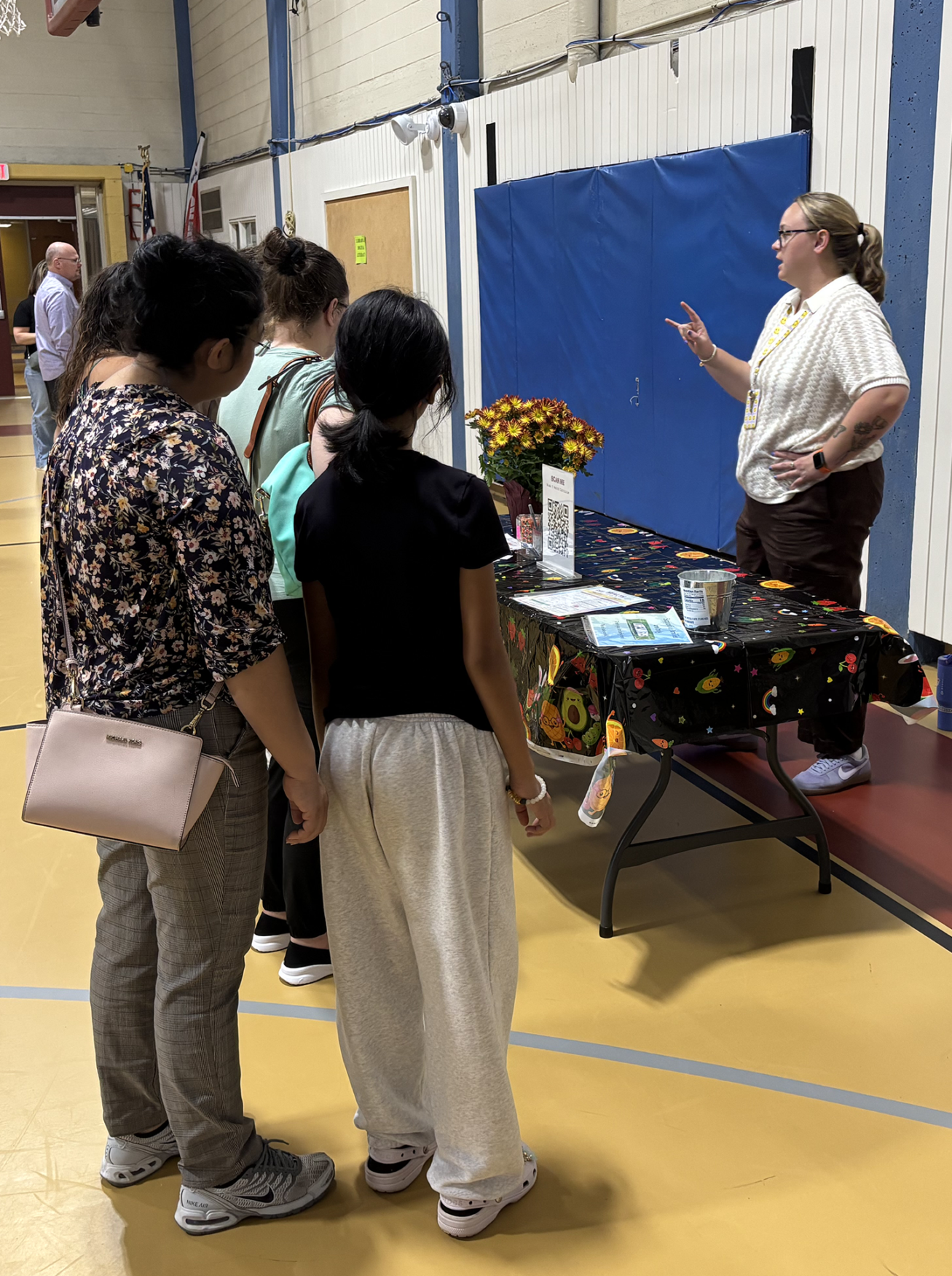 Parents of fifth grade students attended parent-curriculum night at Parker Middle School on Thursday, Sept. 10, 2026.