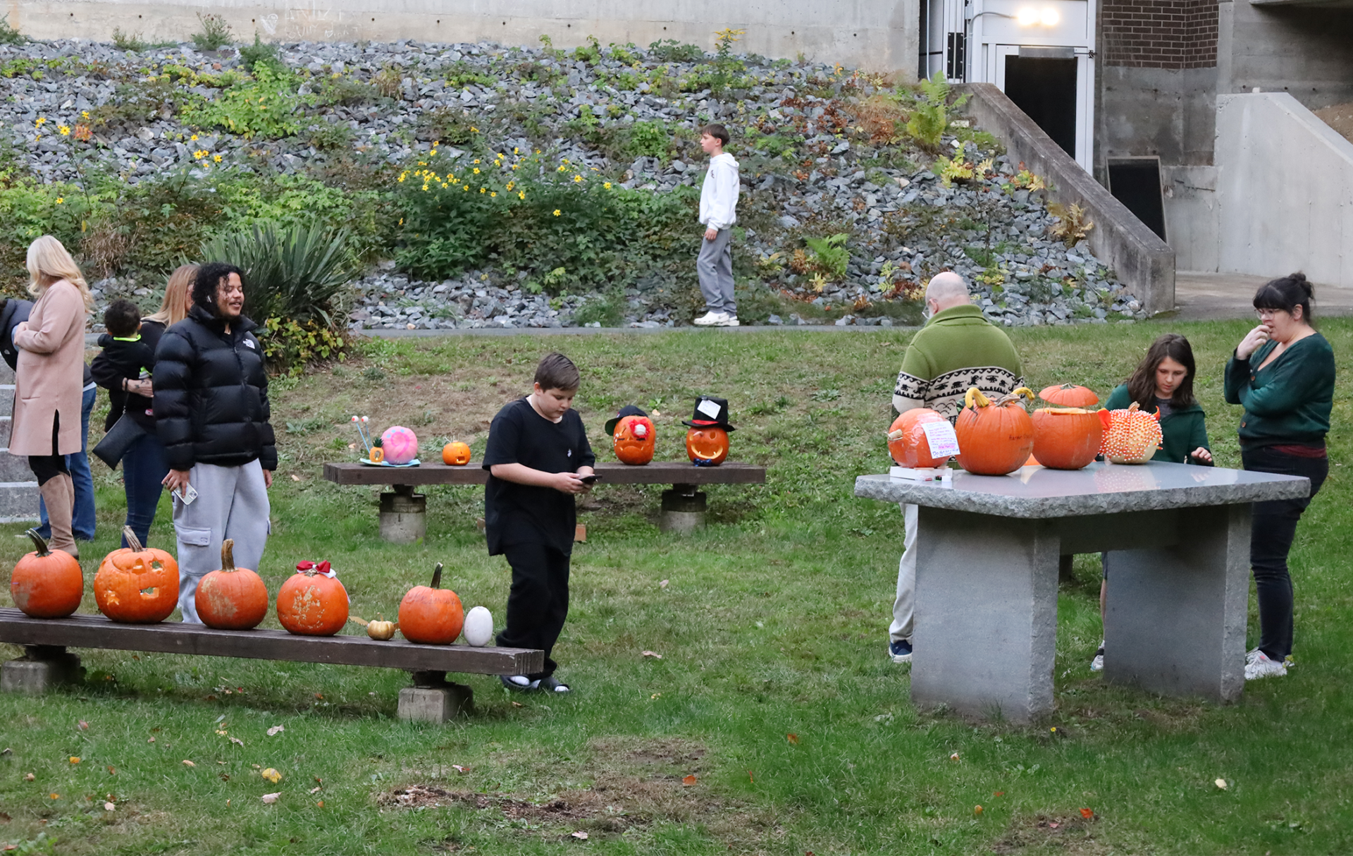 Parker Pizza, Paperbacks and Pumpkins Students and their families attend the annual Pizza, Paperbacks and Pumpkins event at Parker Middle School on Wednesday, Oct. 21, 2026.