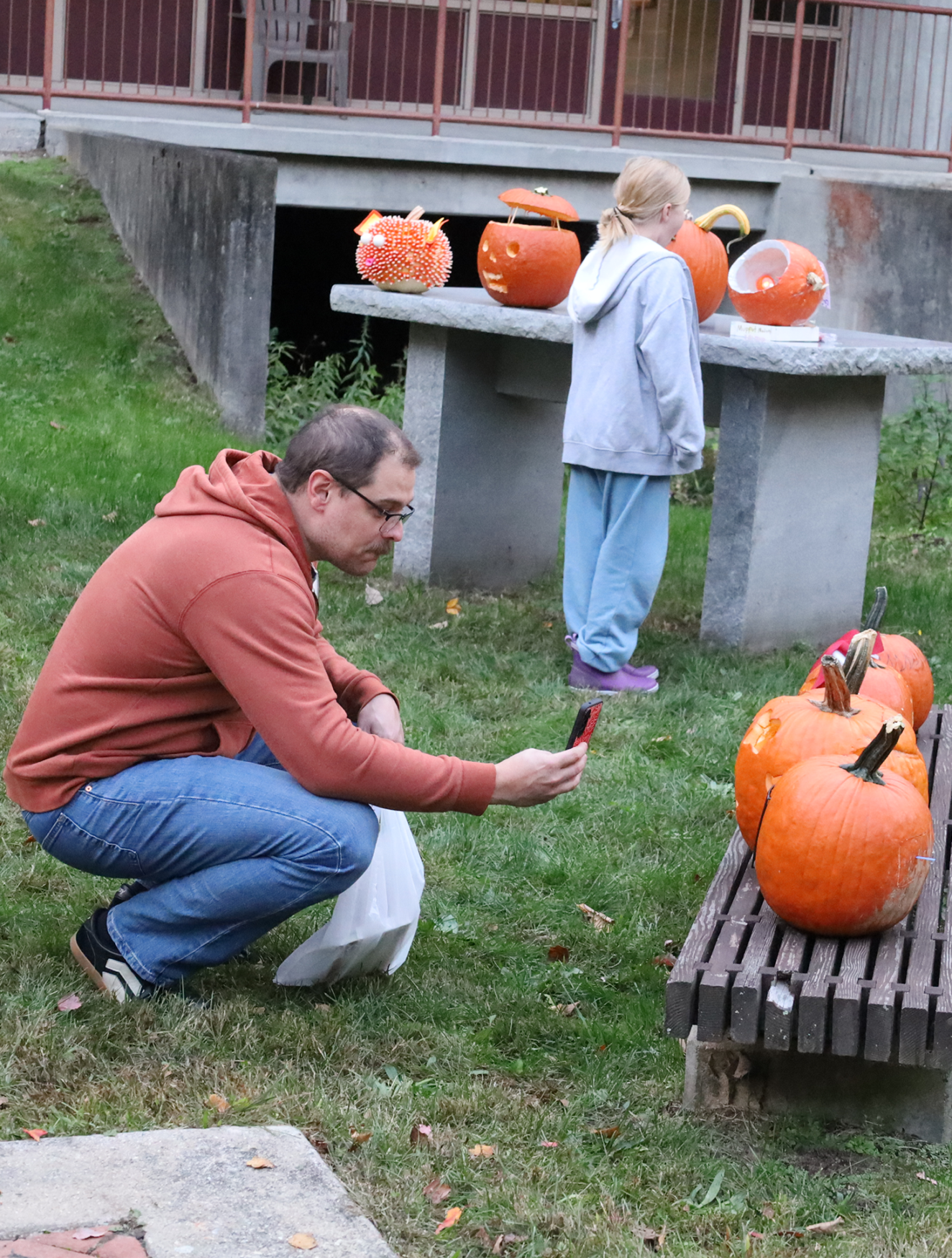 Parker Pizza, Paperbacks and Pumpkins Students and their families attend the annual Pizza, Paperbacks and Pumpkins event at Parker Middle School on Wednesday, Oct. 21, 2026.