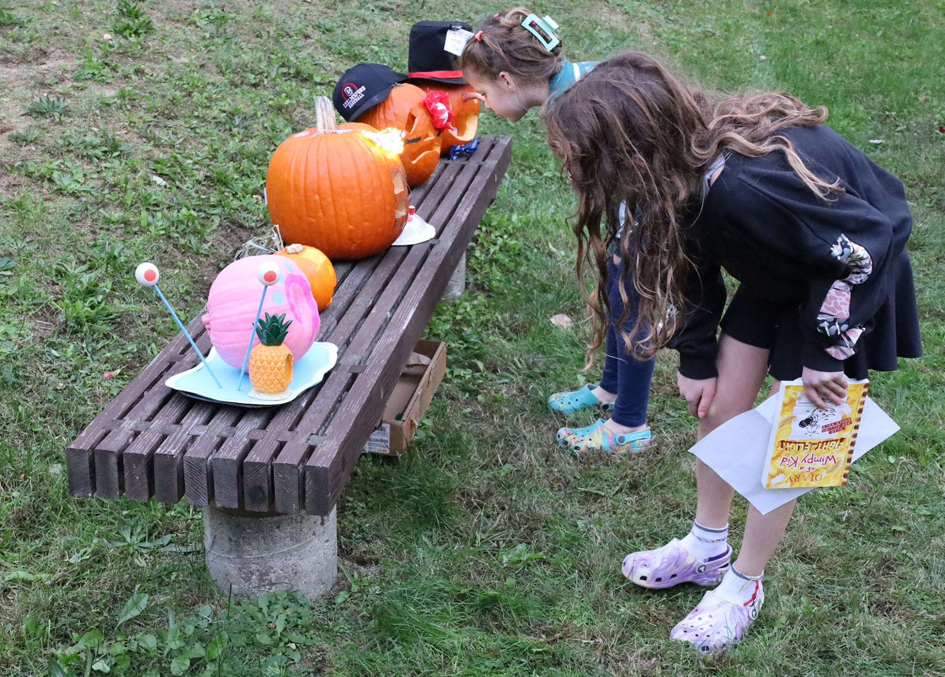 Parker Pizza, Paperbacks and Pumpkins Students and their families attend the annual Pizza, Paperbacks and Pumpkins event at Parker Middle School on Wednesday, Oct. 21, 2026.